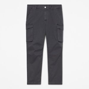 Pantalone Timberland da Uomo Garment Dye Bedford Cargo Pant Grigio Scuro Nero