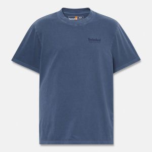 Maglia Timberland da Uomo Rugged Active Gear Back Blu Scuro Blu