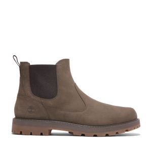 BRITTON ROAD MID CHELSEA BOOT MEDIUM BROWN NUBUCK Cuoio