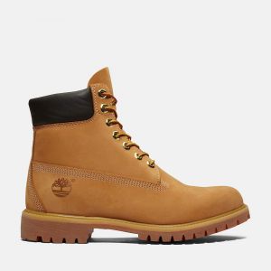 TIMBERLAND PREMIUM 6 INCH LACE UP WATERPROOF BOOT WHEAT giallo