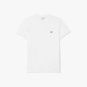 T-shirt in cotone Pima Bianco