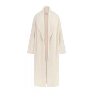 LS VERO OVERSIZED MIDI CARDIGAN Bianco