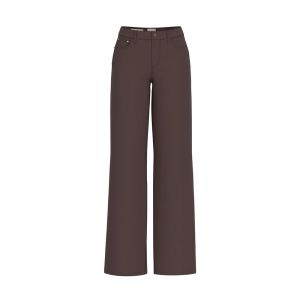 Pantaloni Guess Donna Sexy Palazzo Marrone