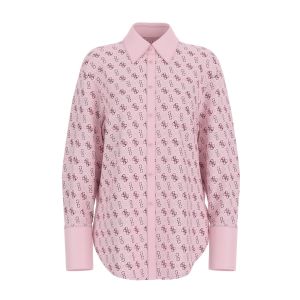 Camicia Guess Donna Ls Alexandra Shirt Rosa