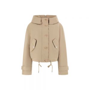 Cappotto Maya Unuctured Trench Beige