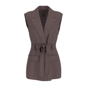 Giacca Guess Donna Sl Carla Blazer Marrone