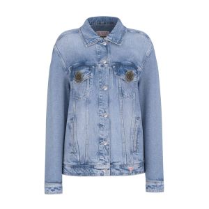 Giacca Guess Donna Anna Boyfriend Jacket Blu