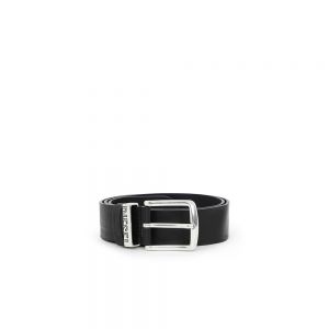 DIESEL LOGO B-VISIBLE BELT Nero