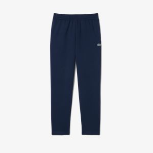 Pantaloni tuta sportivi Lacoste da uomo elasticizzati Blu