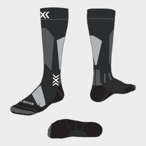 X-SOCKS® SKI DISCOVER OTC nero-grigio