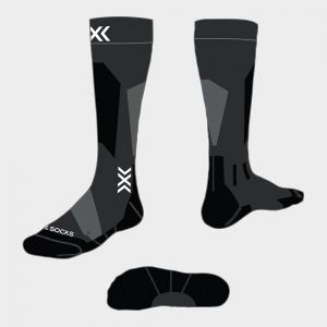 X-SOCKS® SKI DISCOVER MERINO nero-grigio