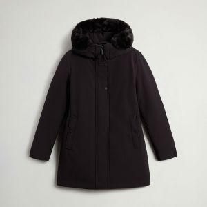 FIRTH DOWN FUR PARKA Nero