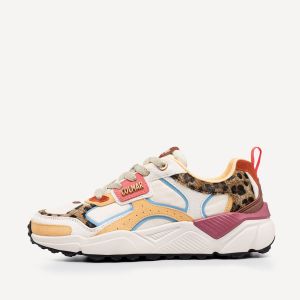 Colmar Originals Sneakers donna Garner Wild – Dettagli leopardati e stile urban audace Multicolor
