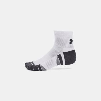 Calze Under Armour Performance Tech QUnder Armourrter unisex - Confezione da 3 paia Bianco